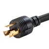 Monoprice Heavy Duty Extension Cord - Locking Connectors - NEMA L5-30P to NEMA L 40146